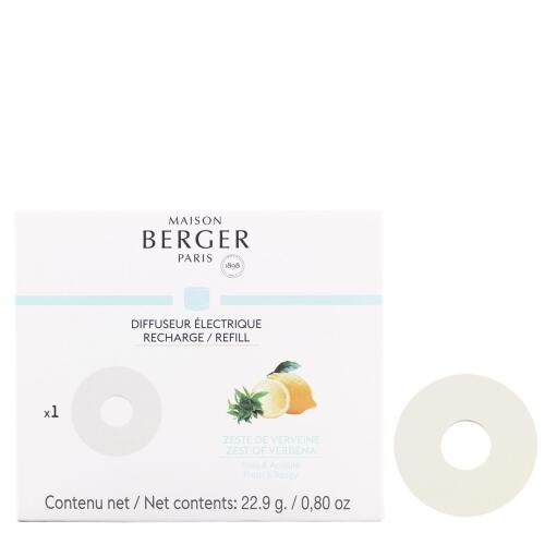Maison Berger Keramik-Nachfüller zu portablem E-Diffuser Belebende Zitronenverbene