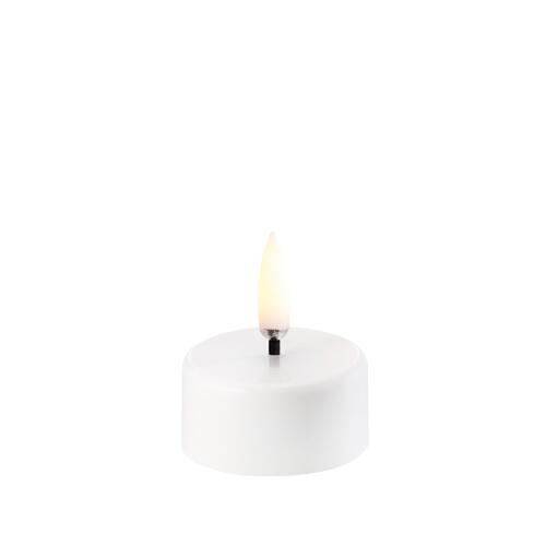 Uyuni Wiederaufladbares LED-Teelicht Weiß