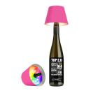 Sompex RGBW-Akku-Flaschenleuchte Top 2.0 Neon Pink