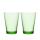 Iittala Kartio Glas Apfelgrün 2er Set 400 ml
