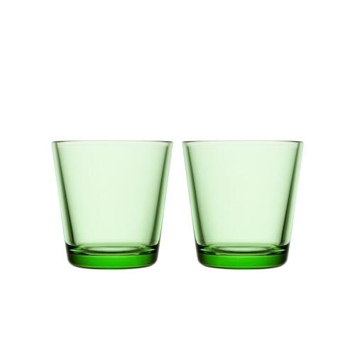 Iittala Kartio Glas Apfelgrün 2er Set 210 ml