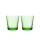 Iittala Kartio Glas Apfelgrün 2er Set 210 ml