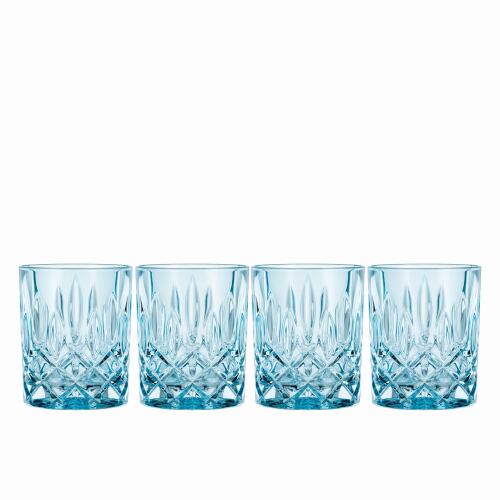 Nachtmann Noblesse Whiskybecher Aqua 4er Set