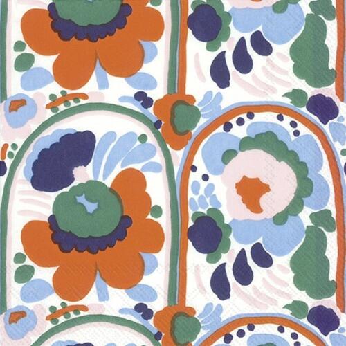 IHR Ideal Home Range Lunch Servietten Karuselli Orange 33 x 33 cm