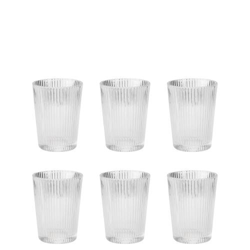 Stelton Pilastro Trinkglas 150 ml 6er Set