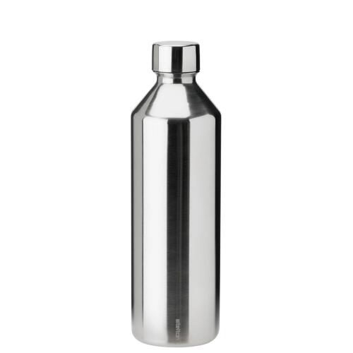 Stelton Brus Wassersprudler-Flasche Edelstahl