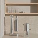 Stelton Brus Wassersprudler-Flasche Edelstahl