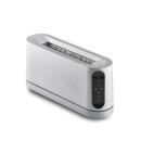 Jacob Jensen Langschlitztoaster Silberfarben