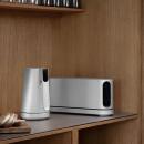 Jacob Jensen Langschlitztoaster Silberfarben