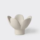 Räder Kerzenhalter Blume Beige