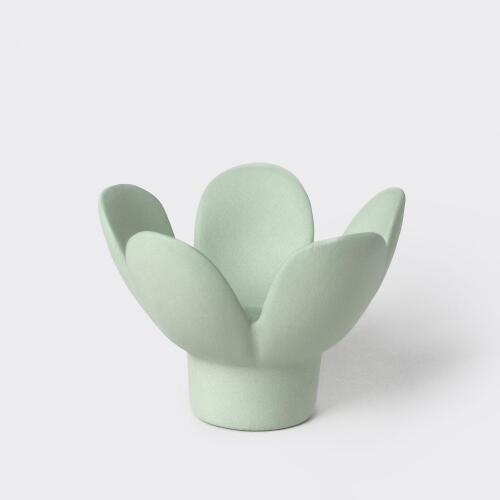 Räder Kerzenhalter Blume Grün