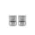 Blomus Calma Windlicht XS Edelstahl Smoke 2er Set