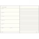 Leuchtturm1917 Wochenkalender 2026 & Notizbuch Master A4+ Hardcover Port Red Liniert