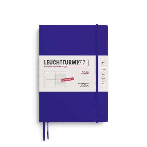 Leuchtturm1917 Wochenkalender 2026 Composition B5 Hardcover Ink