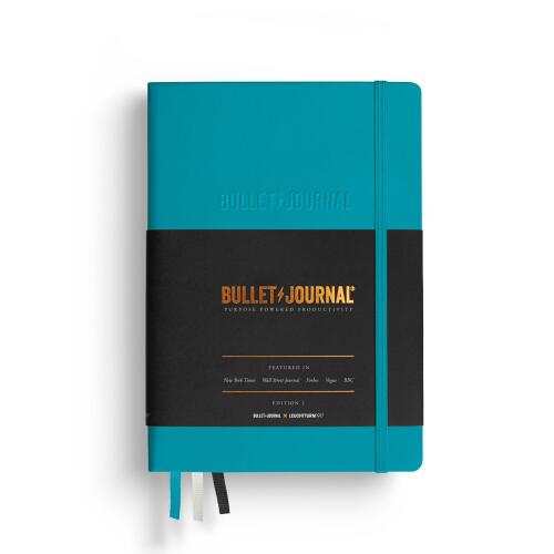 Leuchtturm1917 Bullet Journal Edition 2 Hardcover A5 Turquoise Dotted