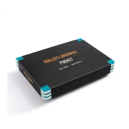 Leuchtturm1917 Bullet Journal Pocket Dotted Turquoise 3er Set