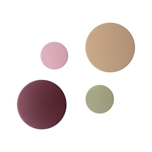 Remember Wandhaken 4er Set Fuchsia (Retourware)