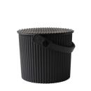 Hachiman Omnioutil Mini-Eimer Schwarz 4 l
