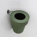 Hachiman Taptrash Abfalleimer Weiß 10 l