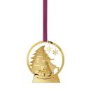 Georg Jensen Weihnachtsschmuck 2025 Mobile Schneekugel Vergoldet