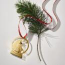 Georg Jensen Weihnachtsschmuck 2025 Mobile Schneekugel Vergoldet