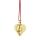 Georg Jensen Weihnachtsschmuck 2025 Ornament Herz Vergoldet