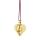 Georg Jensen Weihnachtsschmuck 2025 Ornament Herz Vergoldet