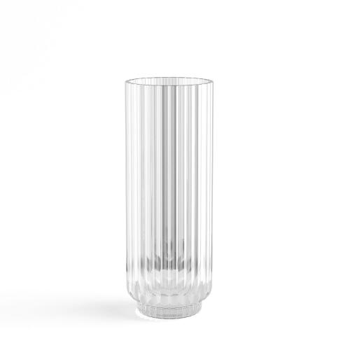 Georg Jensen Bernadotte Runde Glasvase