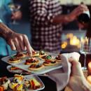 Emile Henry Aperitivo Snackplatte Extragroß Argile