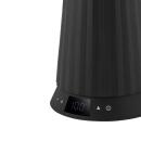 Alessi Plissé Wasserkocher mit Temperaturregelung Schwarz