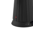 Alessi Plissé Wasserkocher mit Temperaturregelung Schwarz