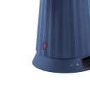 Alessi Plissé Wasserkocher mit Temperaturregelung Blau