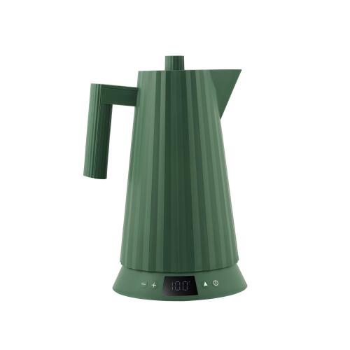Alessi Plissé Wasserkocher mit Temperaturregelung Grün