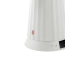 Alessi Plissé Wasserkocher mit Temperaturregelung Weiß