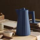 Alessi Wasserkocher Plissé Blau