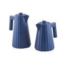 Alessi Wasserkocher Plissé Klein Blau