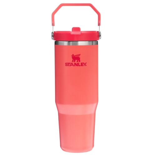 Stanley The IceFlow Flip Straw Tumbler 2.0  Hot Coral 890 ml