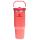 Stanley The IceFlow Flip Straw Tumbler 2.0  Hot Coral 890 ml