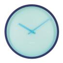 Remember Wanduhr Aqua (Retourware, Lackschaden)