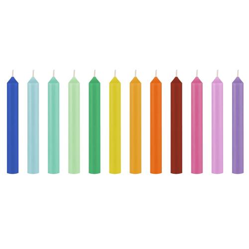 Remember Geburtstagskerzen-Set Candy 12-teilig