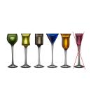 Lyngby Glas Coloured Schnapsglas 5er Set (Retourware,...