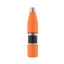 FLSK Trinkflasche mit Becher Trail Orange 700 ml