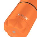 FLSK Trinkflasche mit Becher Trail Orange 700 ml