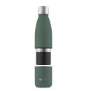 FLSK Trinkflasche mit Becher Ridge Green 700 ml