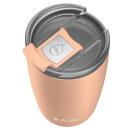 FLSK Cup Coffee to go-Becher Peach 350 ml