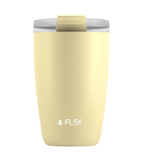 FLSK Cup Coffee to go-Becher Lemon 350 ml