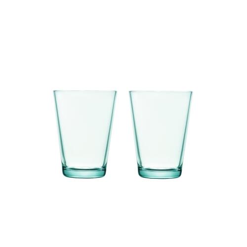 Iittala Kartio Glas Wassergrün 2er Set 400 ml