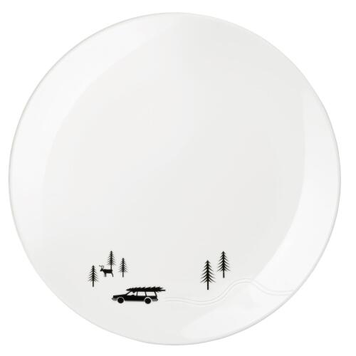 ASA Joy Snow Tracks Dessertteller Skidding X-Mas 20,5 cm