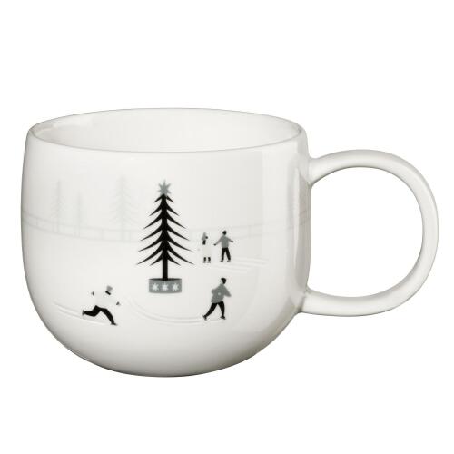 ASA Joy Snow Tracks Henkelbecher Ice Skating 400 ml