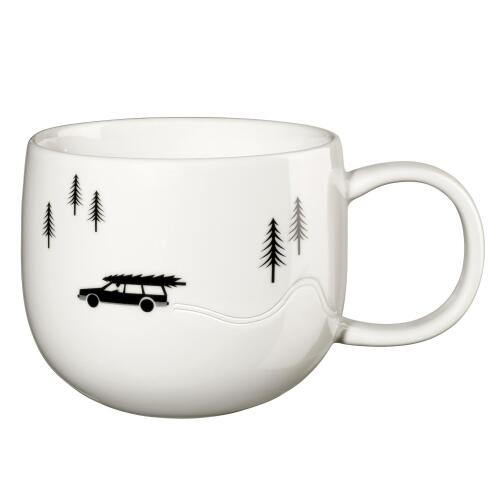 ASA Joy Snow Tracks Henkelbecher Skidding X-Mas 400 ml